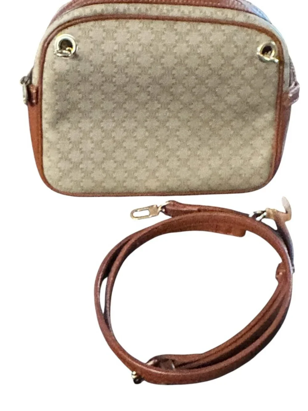 Authentic Vintage Celine Vintage Crossbody Bag w/Damage - Picture 8 of 14